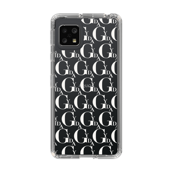 Slim Protection Case［ GYDA - Monogram - White ］