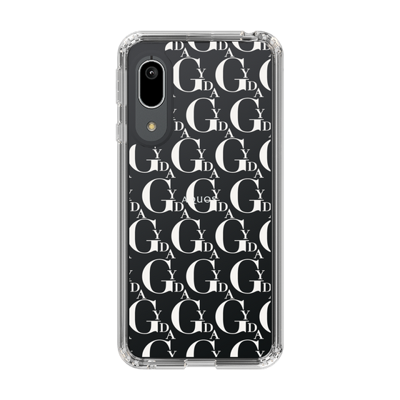 Slim Protection Case［ GYDA - Monogram - White ］