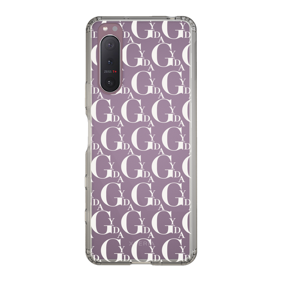 Slim Protection Case［ GYDA - Monogram - White ］