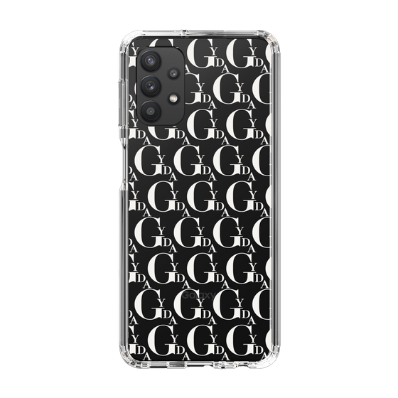 Slim Protection Case［ GYDA - Monogram - White ］