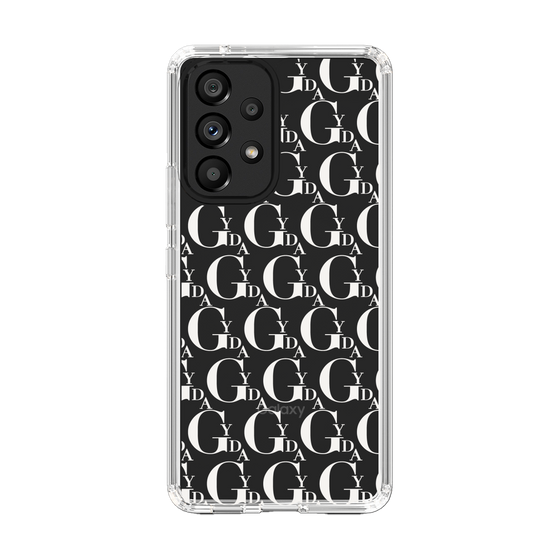 Slim Protection Case［ GYDA - Monogram - White ］