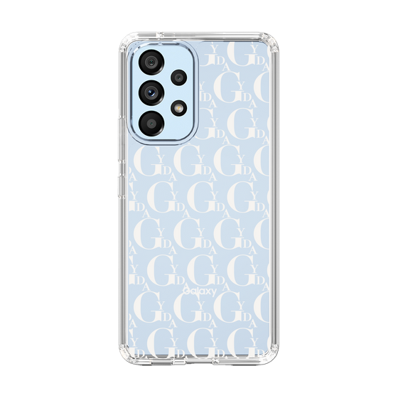 Slim Protection Case［ GYDA - Monogram - White ］