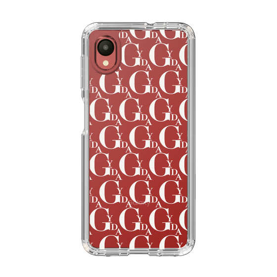 Slim Protection Case［ GYDA - Monogram - White ］