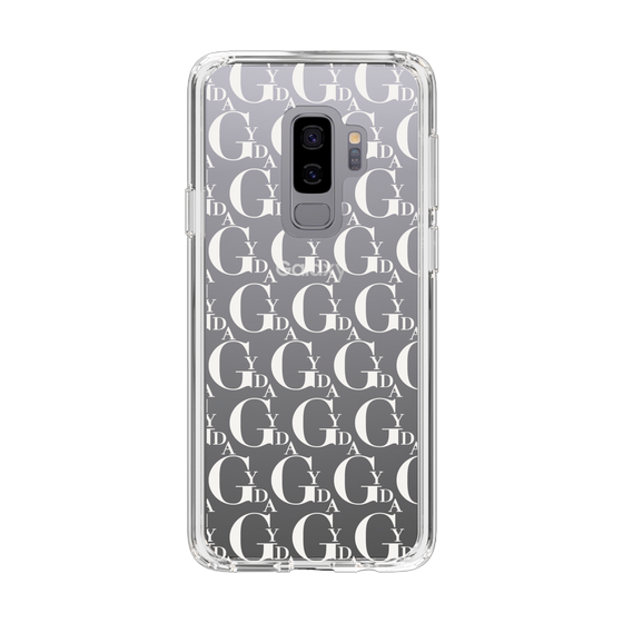 Slim Protection Case［ GYDA - Monogram - White ］