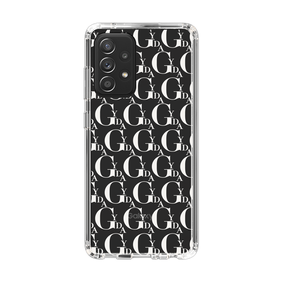 Slim Protection Case［ GYDA - Monogram - White ］
