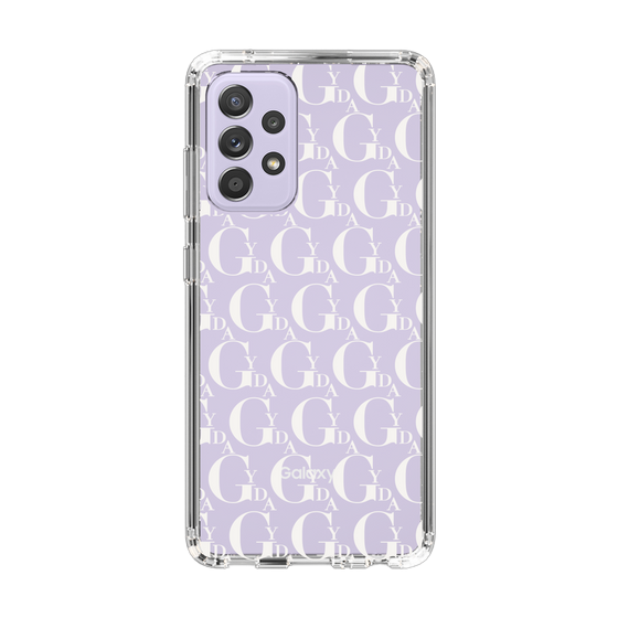Slim Protection Case［ GYDA - Monogram - White ］