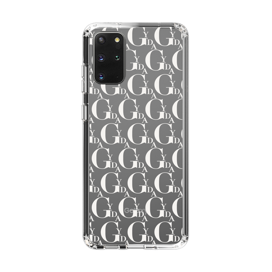 Slim Protection Case［ GYDA - Monogram - White ］