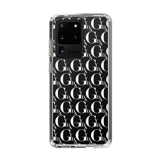 Slim Protection Case［ GYDA - Monogram - White ］