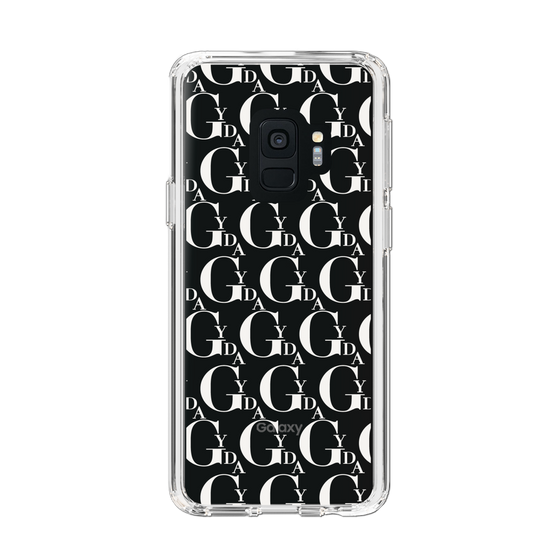 Slim Protection Case［ GYDA - Monogram - White ］