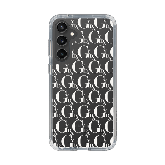 Slim Protection Case［ GYDA - Monogram - White ］