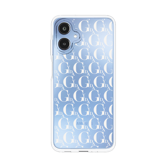 Slim Protection Case［ GYDA - Monogram - White ］