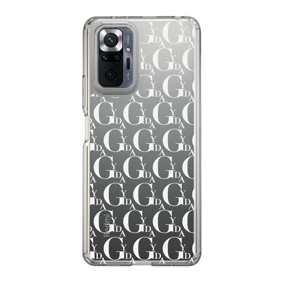 Slim Protection Case［ GYDA - Monogram - White ］
