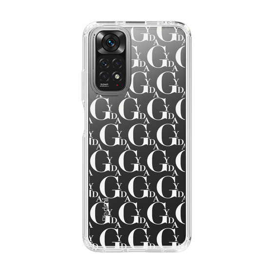 Slim Protection Case［ GYDA - Monogram - White ］
