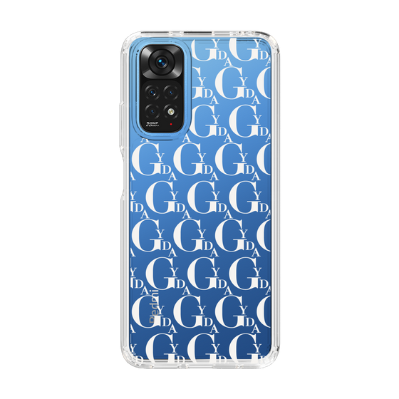 Slim Protection Case［ GYDA - Monogram - White ］