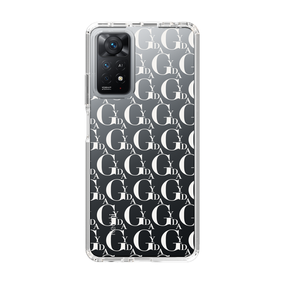 Slim Protection Case［ GYDA - Monogram - White ］