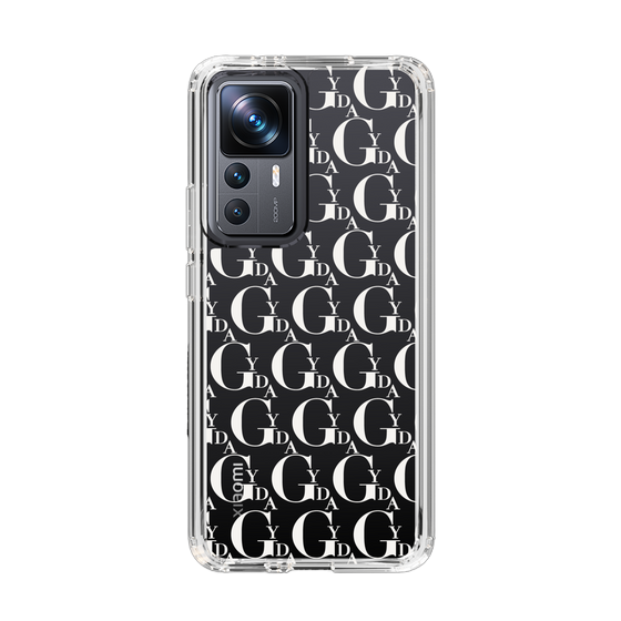 Slim Protection Case［ GYDA - Monogram - White ］