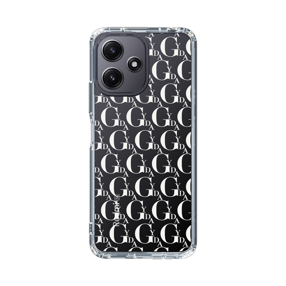 Slim Protection Case［ GYDA - Monogram - White ］