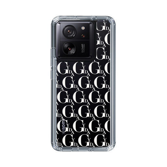 Slim Protection Case［ GYDA - Monogram - White ］