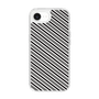 Slim Protection Case［ Small Stripe - Gray × Black ］