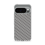 Slim Protection Case［ Small Stripe - Gray × Black ］