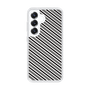 Slim Protection Case［ Small Stripe - Gray × Black ］