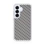 Slim Protection Case［ Small Stripe - Gray × Black ］