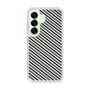 Slim Protection Case［ Small Stripe - Gray × Black ］