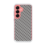 Slim Protection Case［ Small Stripe - Gray × Black ］