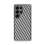 Slim Protection Case［ Small Stripe - Gray × Black ］