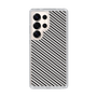 Slim Protection Case［ Small Stripe - Gray × Black ］