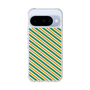 Slim Protection Case［ Small Stripe - Green × Orange ］