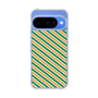 Slim Protection Case［ Small Stripe - Green × Orange ］