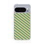 Slim Protection Case［ Small Stripe - Green × Orange ］