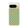 Slim Protection Case［ Small Stripe - Green × Orange ］