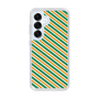 Slim Protection Case［ Small Stripe - Green × Orange ］