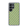 Slim Protection Case［ Small Stripe - Green × Orange ］