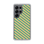 Slim Protection Case［ Small Stripe - Green × Orange ］