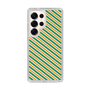 Slim Protection Case［ Small Stripe - Green × Orange ］