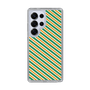 Slim Protection Case［ Small Stripe - Green × Orange ］