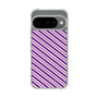 Slim Protection Case［ Small Stripe - Purple × Pink ］