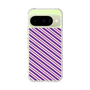 Slim Protection Case［ Small Stripe - Purple × Pink ］