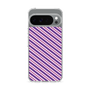 Slim Protection Case［ Small Stripe - Purple × Pink ］