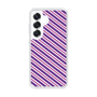 Slim Protection Case［ Small Stripe - Purple × Pink ］