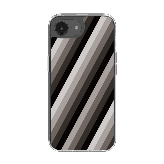 Slim Protection Case［ Middle Stripe - Black ］