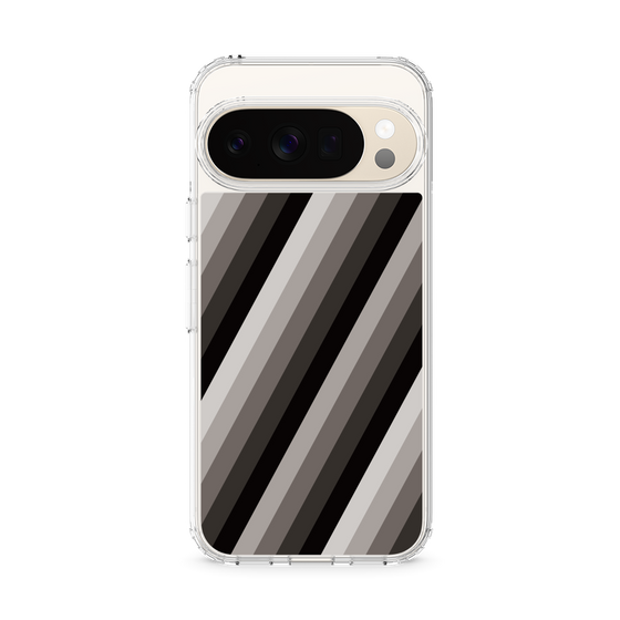 Slim Protection Case［ Middle Stripe - Black ］