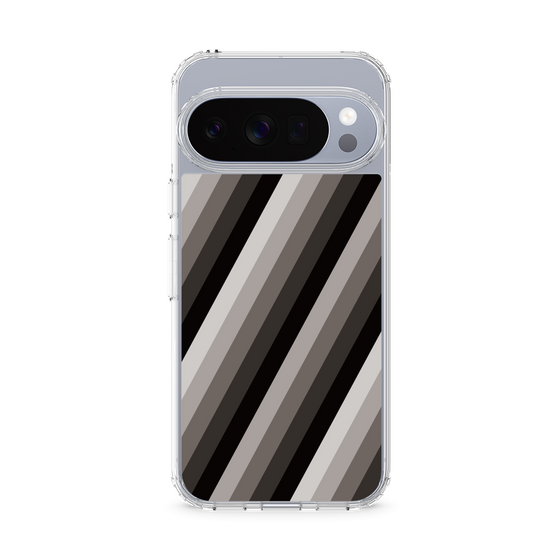 Slim Protection Case［ Middle Stripe - Black ］