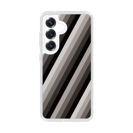Slim Protection Case［ Middle Stripe - Black ］