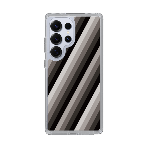 Slim Protection Case［ Middle Stripe - Black ］