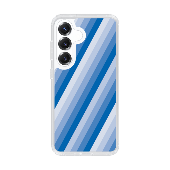 Slim Protection Case［ Middle Stripe - Blue ］