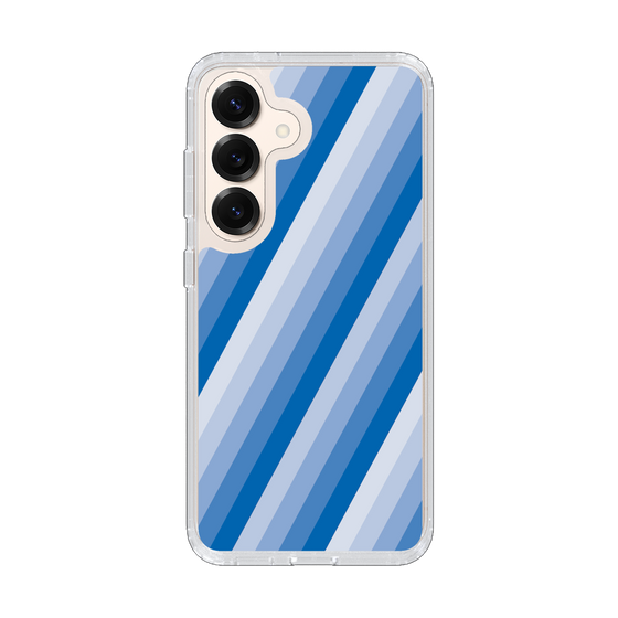 Slim Protection Case［ Middle Stripe - Blue ］